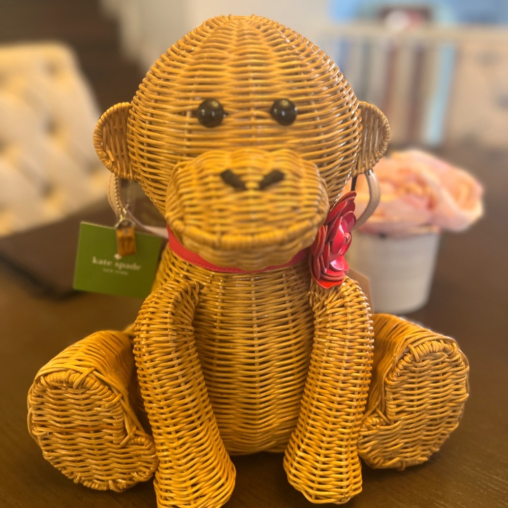Kate Spade Rambling Roses Wicker Monkey